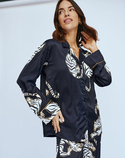 Washable Silk Pajama Set - Kenya Simoné Sleepwear USA