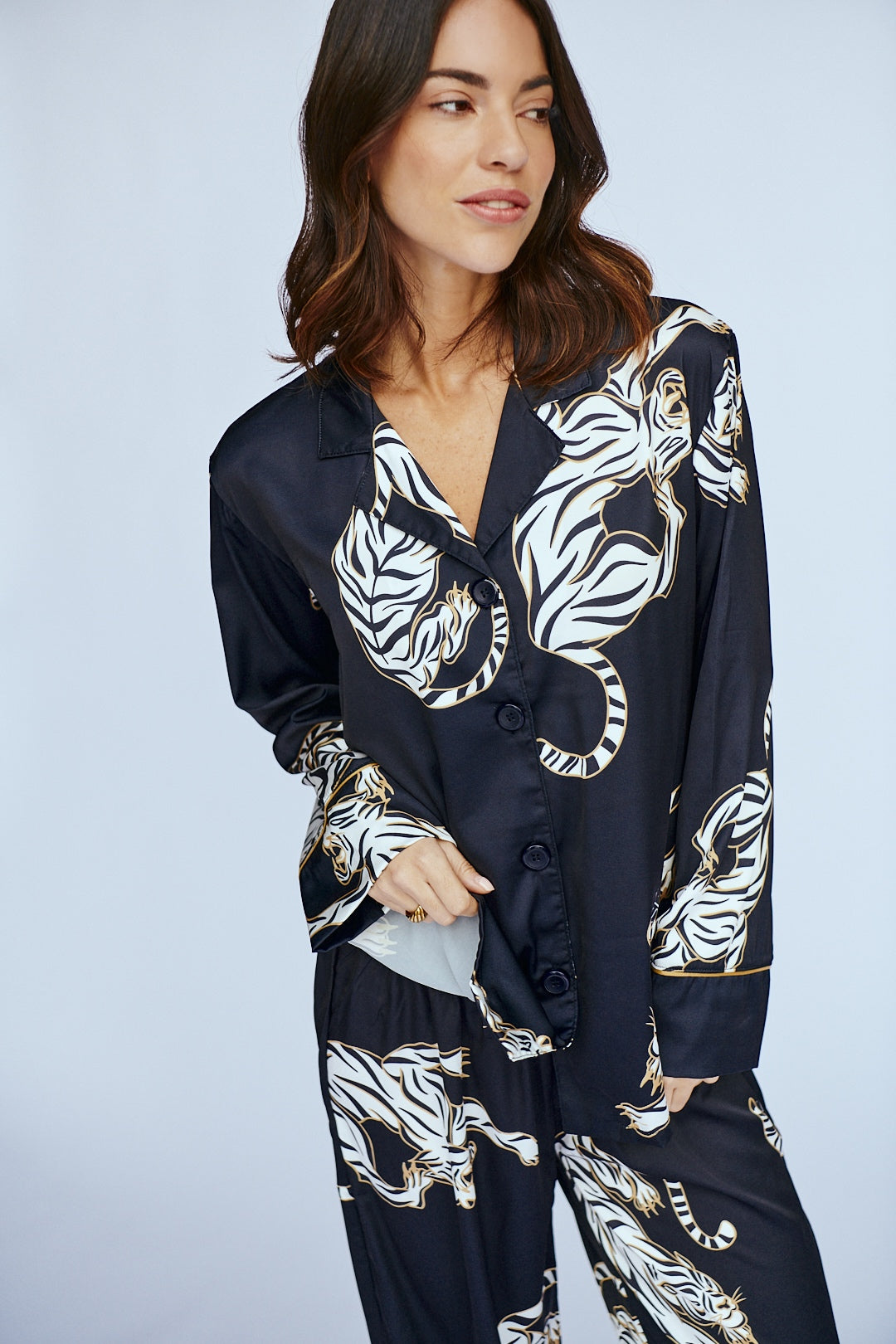 Washable Silk Pajama Set - Kenya Simoné Sleepwear USA