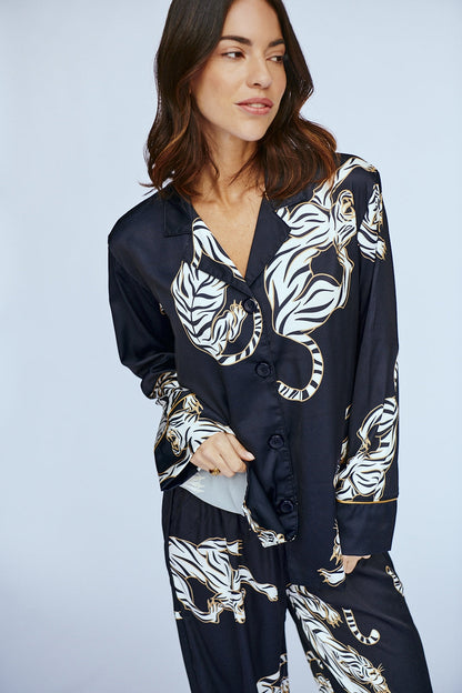 Washable Silk Pajama Set - Kenya Simoné Sleepwear USA