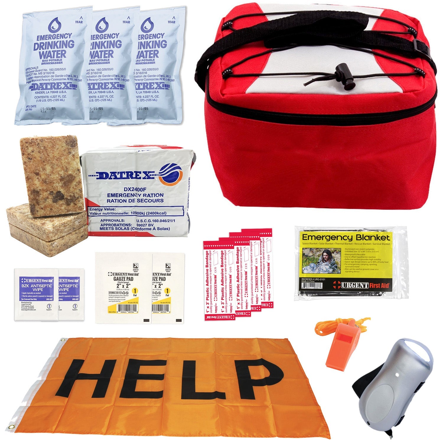 Emergency Commuter Kit | Go Bag For Your Car quakekits.com