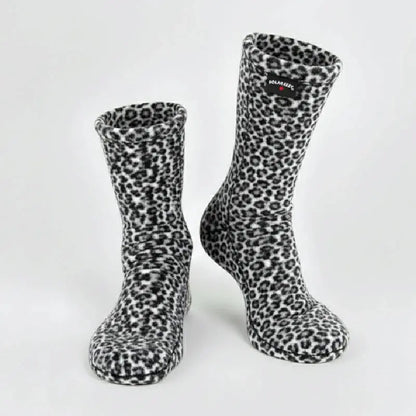 Polar Feet Fleece Socks - Snow Leopard Polar Feet® LLC