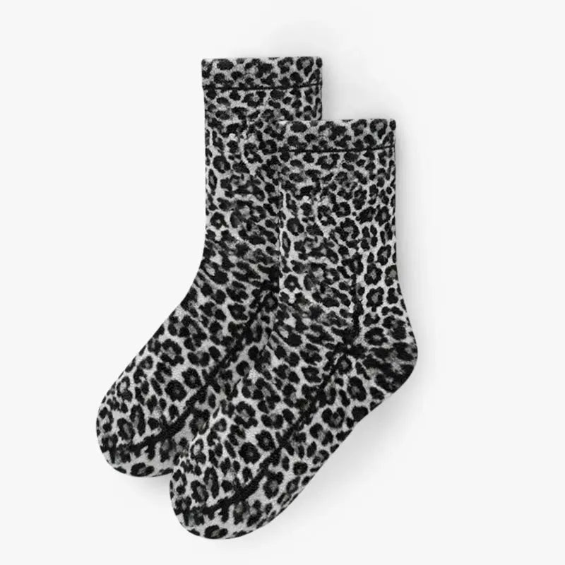 Polar Feet Fleece Socks - Snow Leopard Polar Feet® LLC