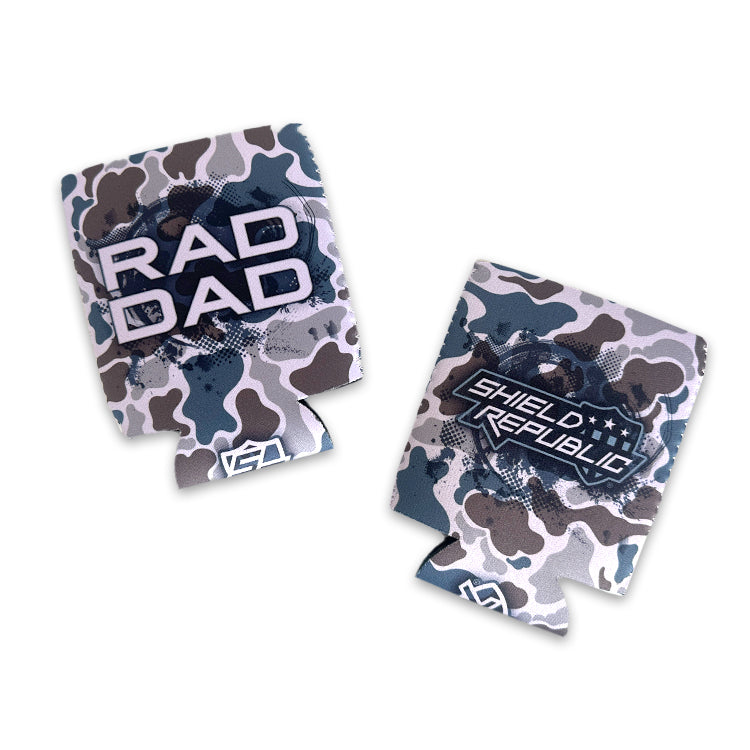 Duck Camo Rad Dad Can Cooler Shield Republic