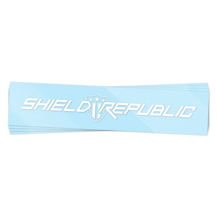 Bar Logo Vinyl Decal Shield Republic