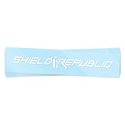 Bar Logo Vinyl Decal Shield Republic