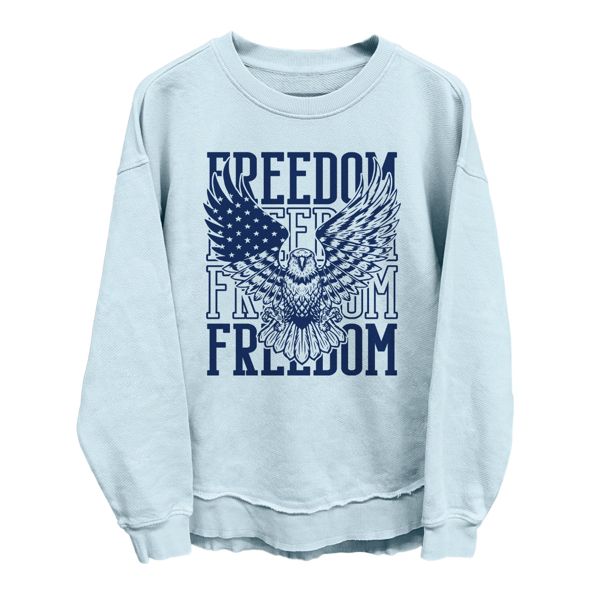 Freedom Repeated Eagle (Front) Shield Republic