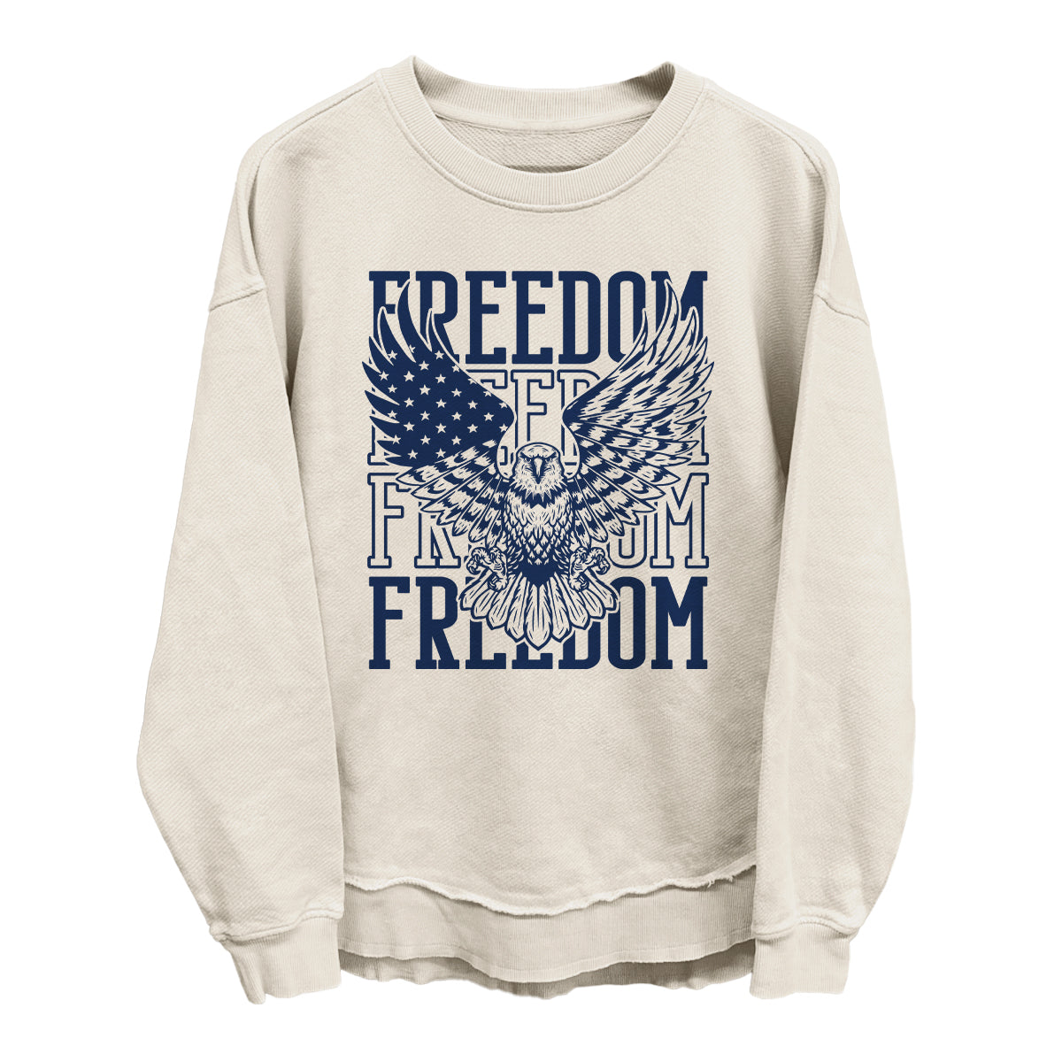 Freedom Repeated Eagle (Front) Shield Republic