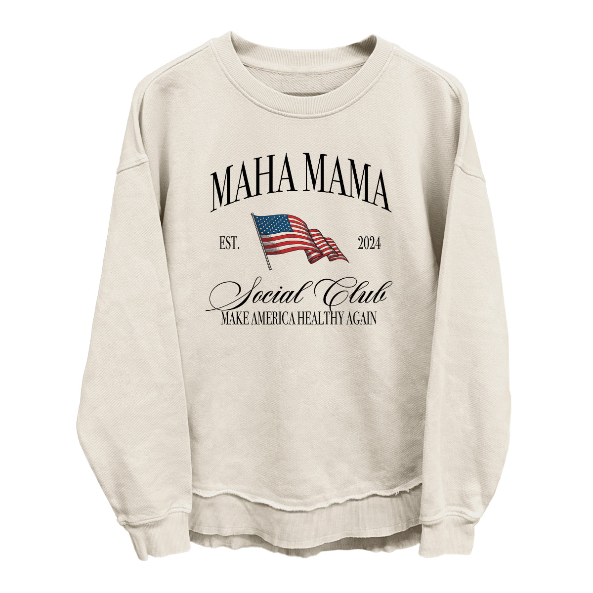 MAHA Mama Social Club (Front Print) Shield Republic