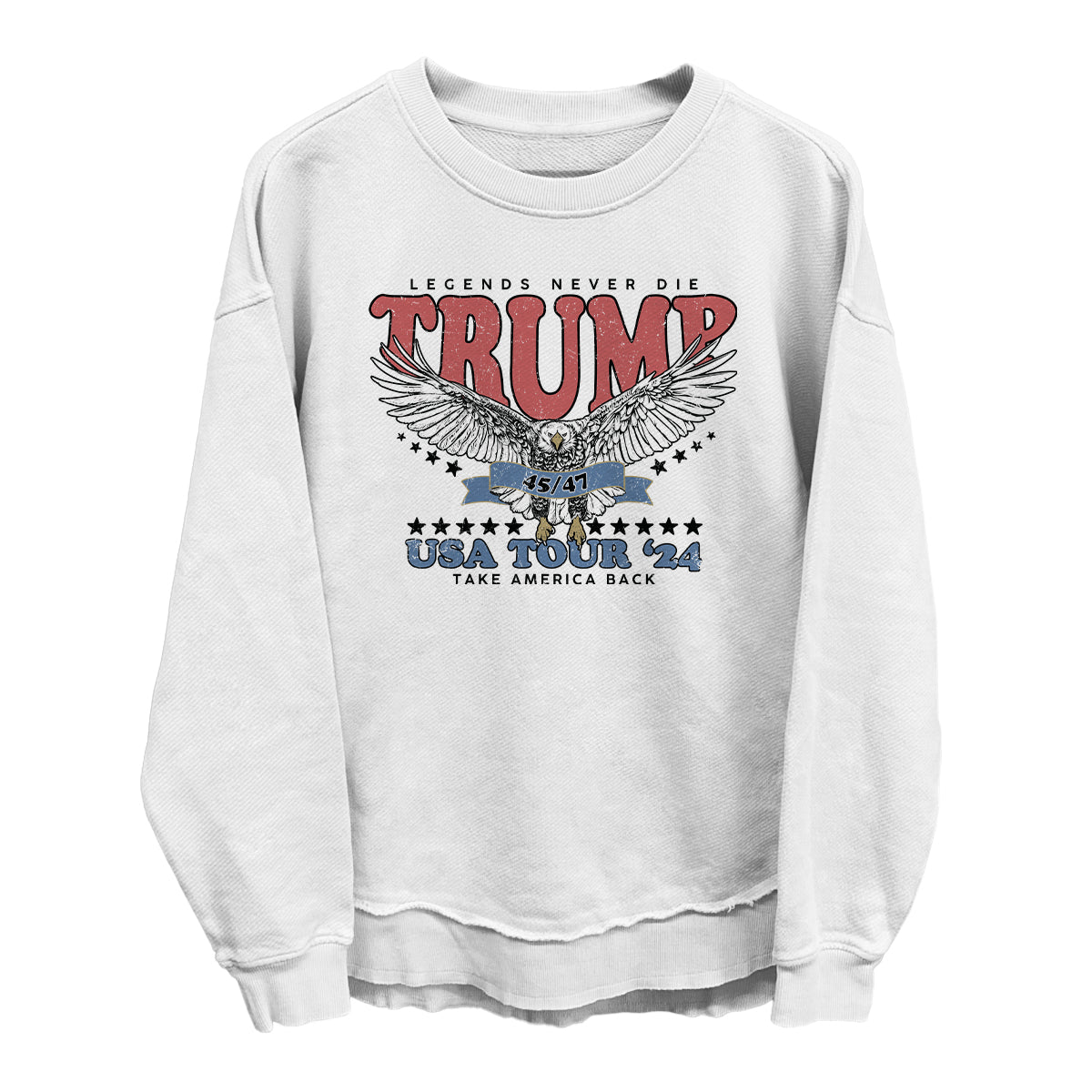 Legends Never Die Trump USA Tour 2024 Shield Republic