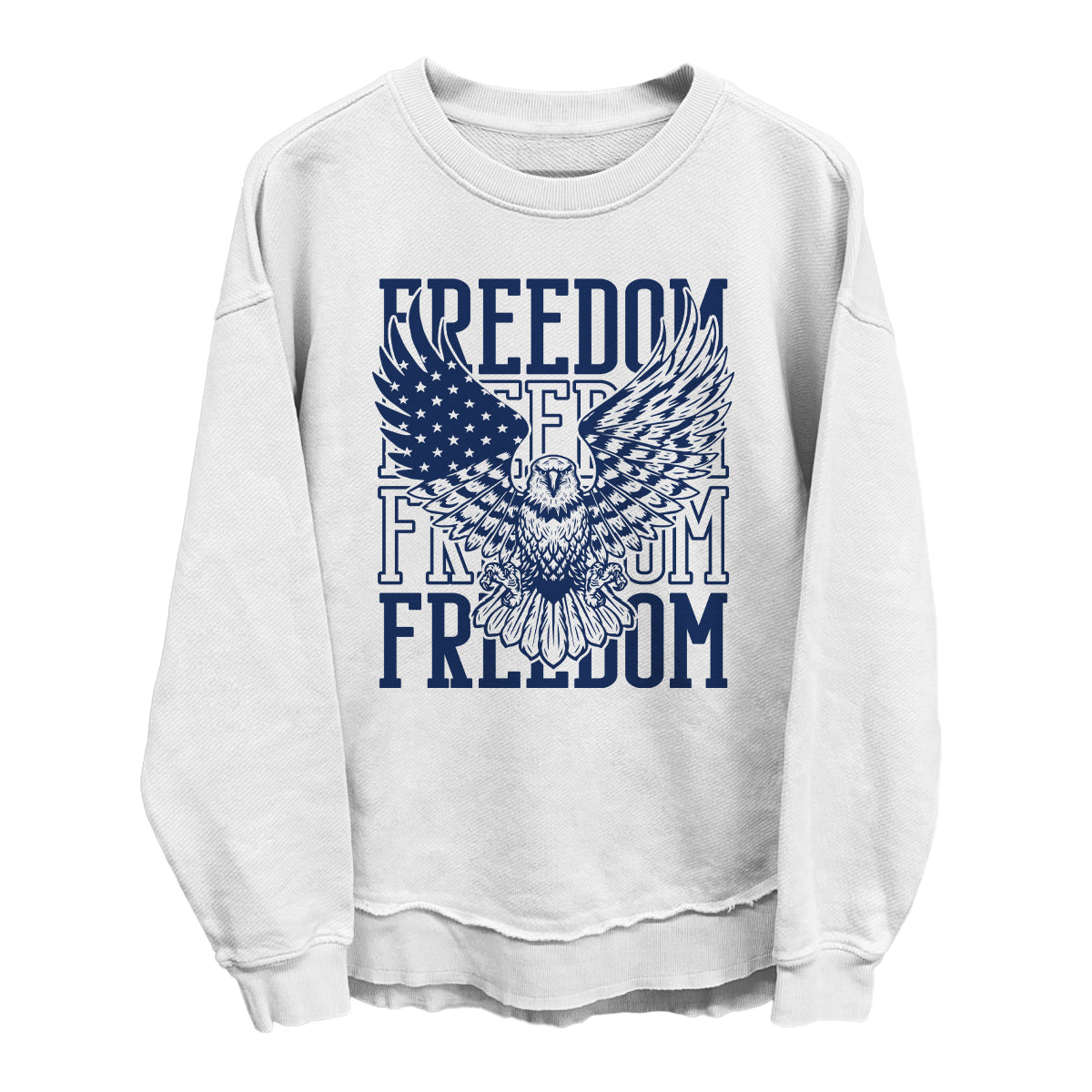 Freedom Repeated Eagle (Front) Shield Republic