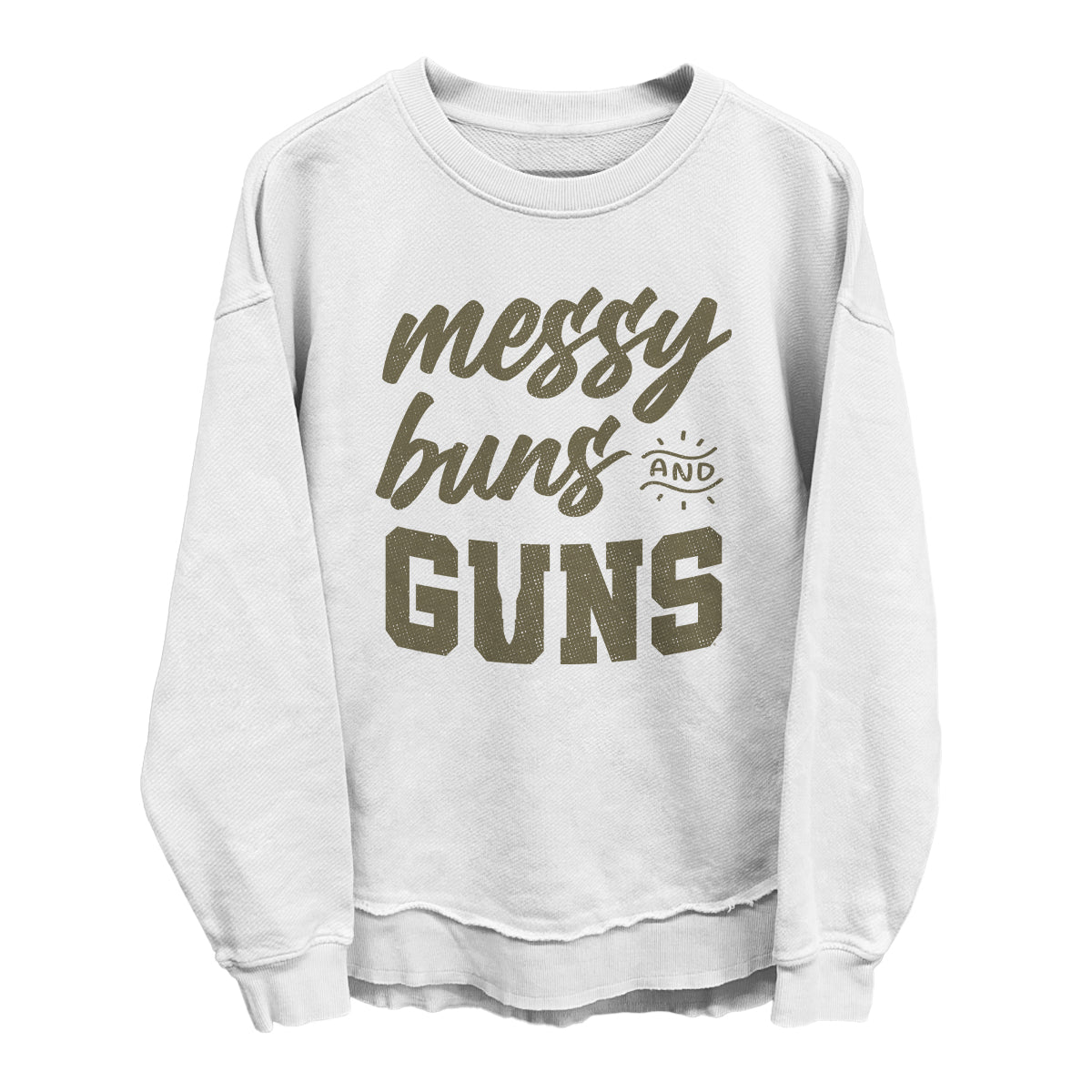 Messy Buns and Guns Shield Republic