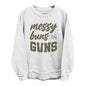 Messy Buns and Guns Shield Republic