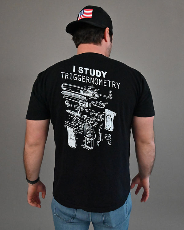 I Study Triggernometry Shield Republic