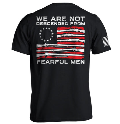 We Are Not Descended From Fearful Men Shield Republic