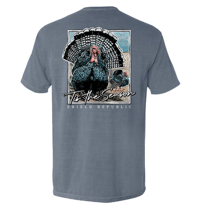 Tis the Season Turkey Shield Republic
