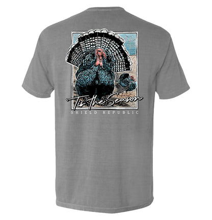 Tis the Season Turkey Shield Republic