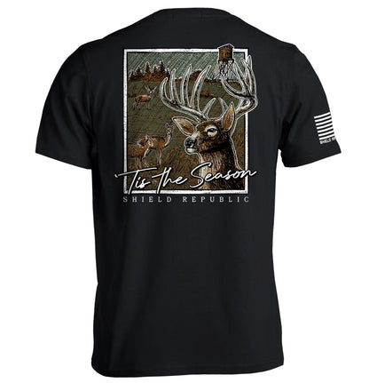 Tis the Season Deer Shield Republic