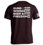 Guns Whiskey Beer and Freedom Shield Republic