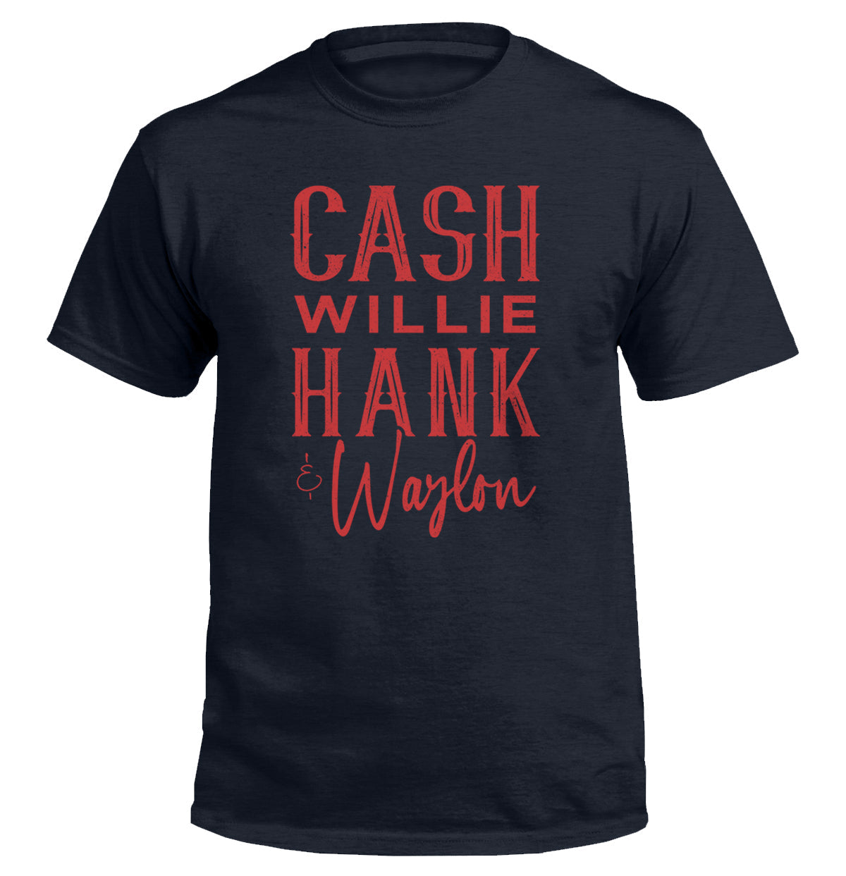 Cash Willie Hank & Waylon Shield Republic