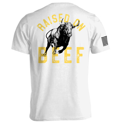 Raised On Beef Shield Republic