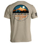 Camping Without Beer is Just Sitting in the Woods Shield Republic