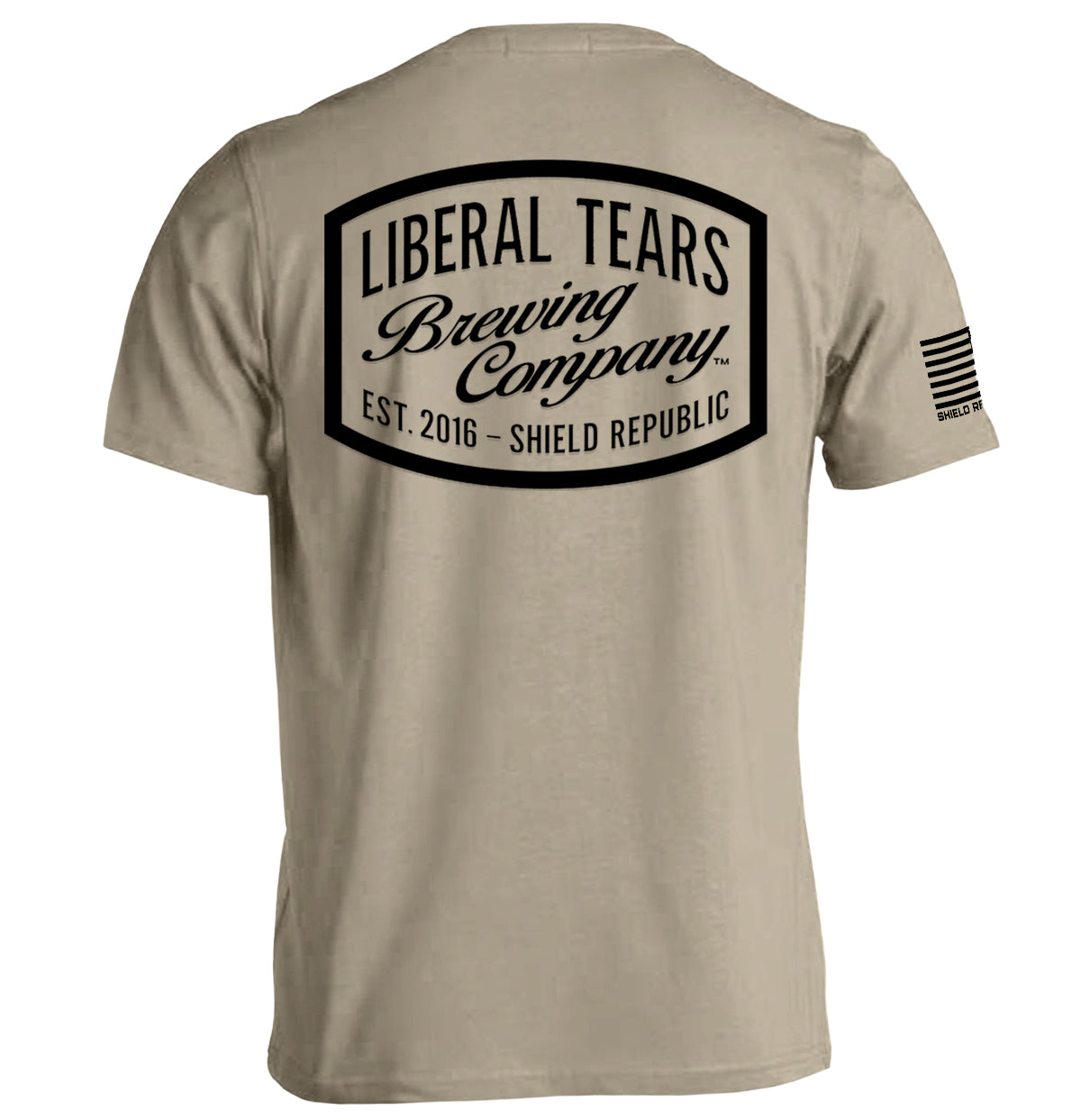 Liberal Tears Brewing Company Shield Republic