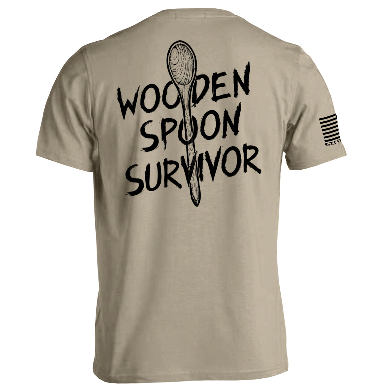 Wooden Spoon Survivor Shield Republic