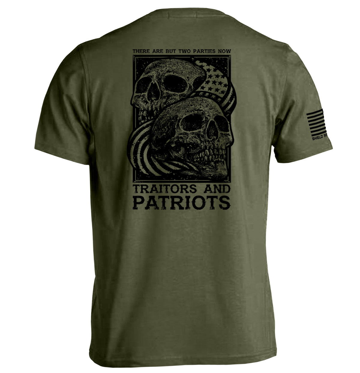 Traitors and Patriots Shield Republic