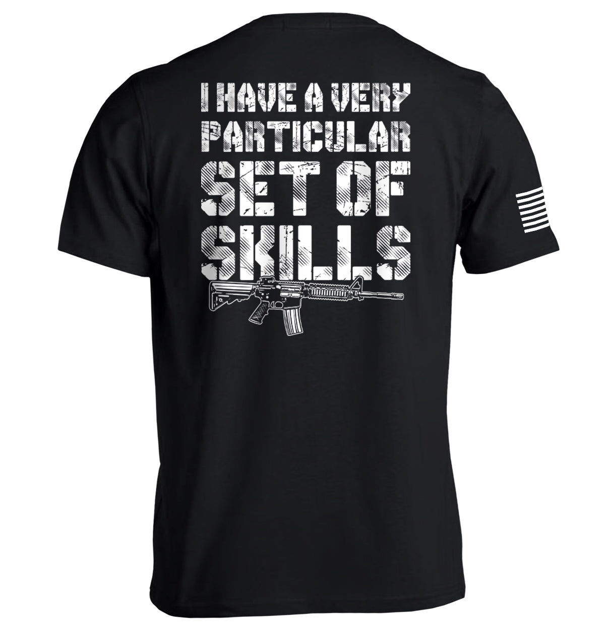 I Have a Very Particular Set of Skills Shield Republic