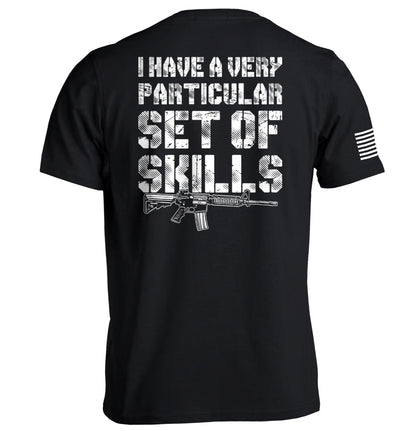 I Have a Very Particular Set of Skills Shield Republic