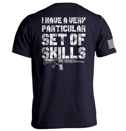 I Have a Very Particular Set of Skills Shield Republic