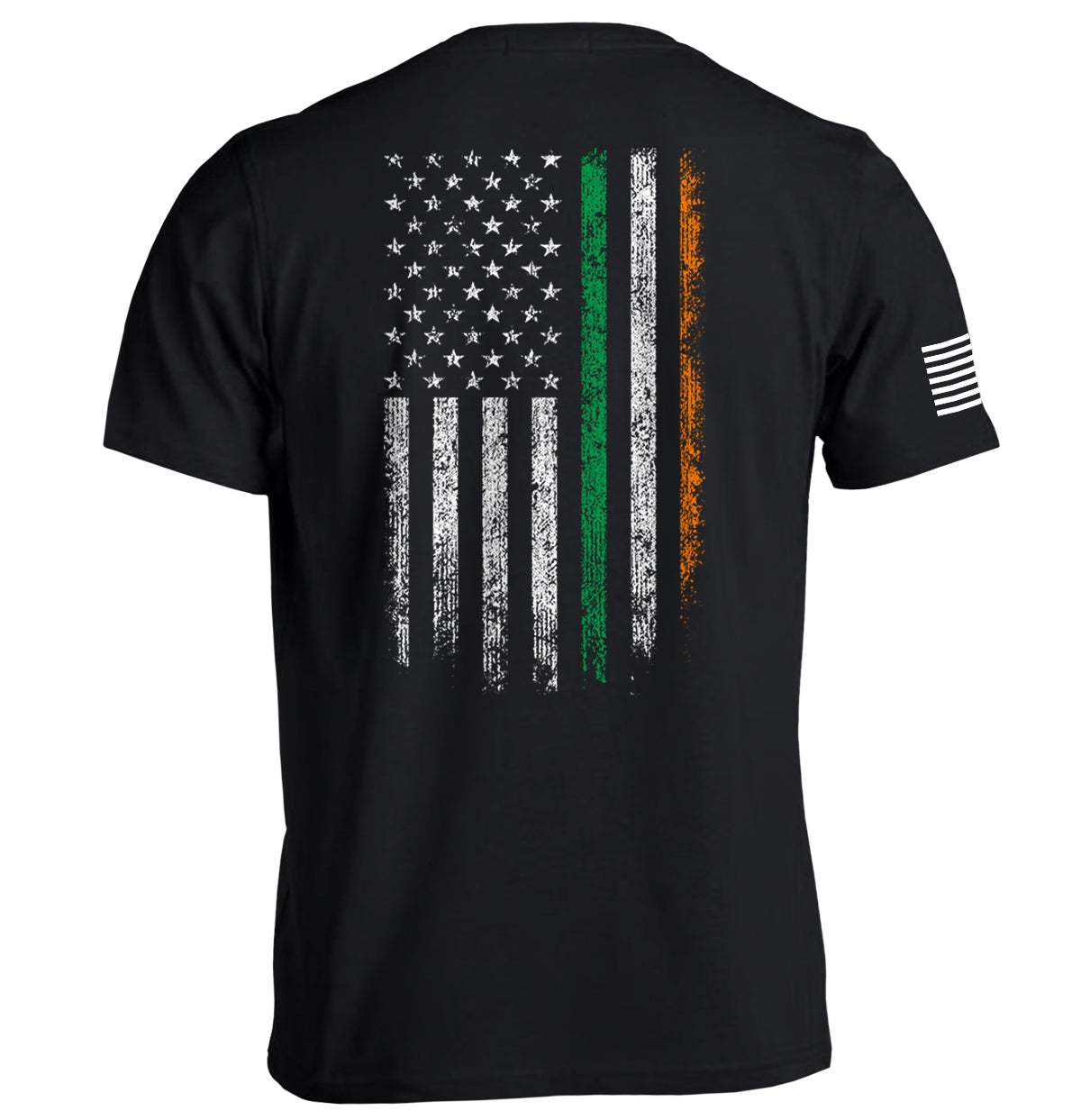 Irish American Flag Shield Republic