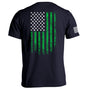 St Patricks Day Flag Shield Republic