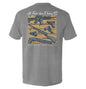 All Faster than Dialing 911 Pocket Tee Shield Republic