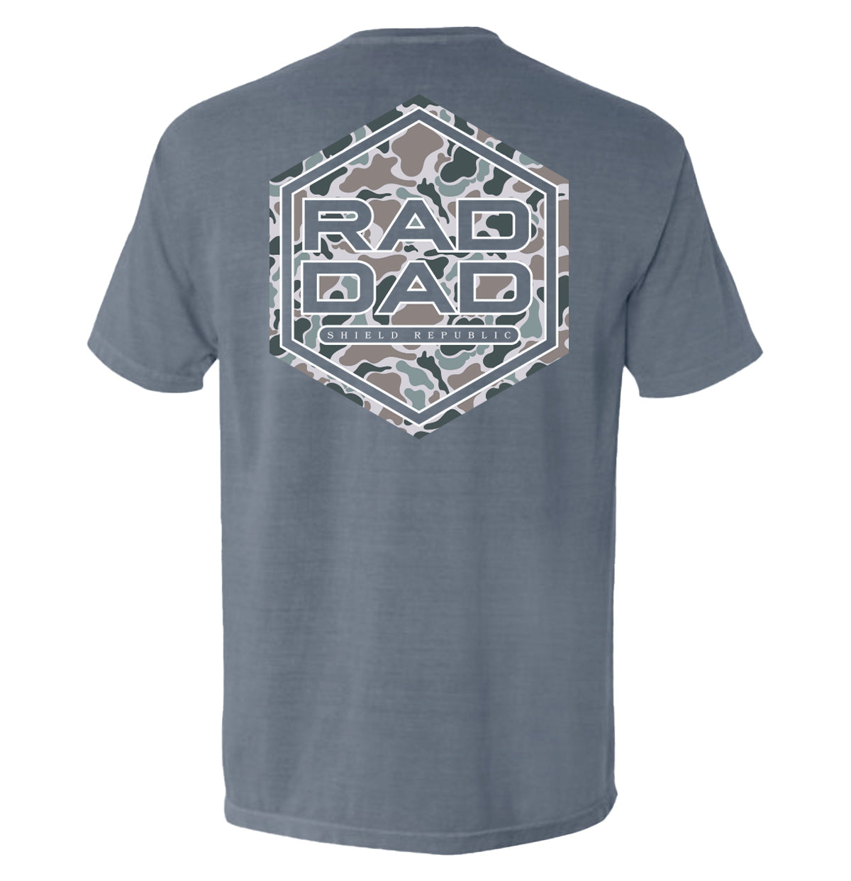 Rad Dad Duck Camo Shield Republic