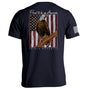 Proud to be an American Bald Eagle Shield Republic