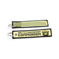 Only You Can Prevent Communism Jet Tag Keychain Shield Republic