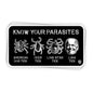 Know your Parasites Decal Shield Republic