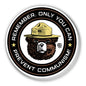 Only You Can Prevent Communism Decal Shield Republic