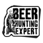 Beer Hunting Expert Decal Shield Republic