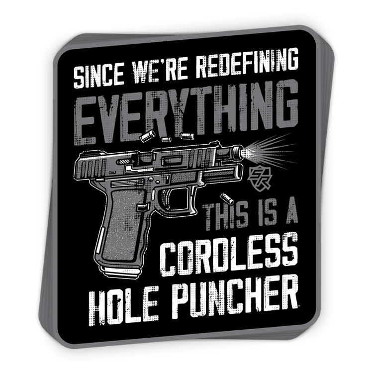 Cordless Hole Puncher Decal Shield Republic