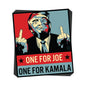 One For Joe One For Kamala Decal Shield Republic