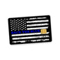 Back the Blue Flag Credit Card Skin Decal Shield Republic