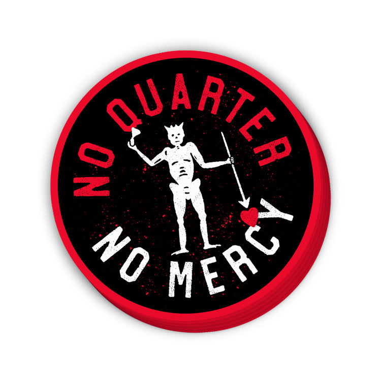 No Quarter No Mercy Decal Shield Republic