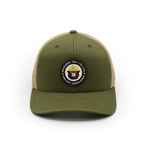 Only You Can Prevent Communism Hat PVC Patch Shield Republic