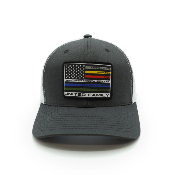 United Family Woven Patch Hat Shield Republic