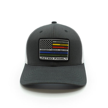 United Family Woven Patch Hat Shield Republic