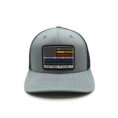 United Family Woven Patch Hat Shield Republic