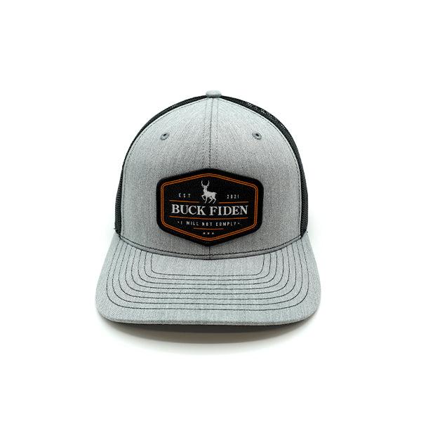 Buck Fiden Woven Patch Hat Shield Republic