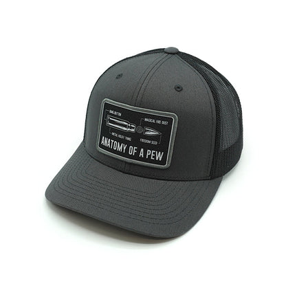 Anatomy Of A Pew Woven Patch Hat Shield Republic